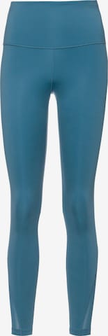 NIKE Workout Pants 'One' in Blue: front