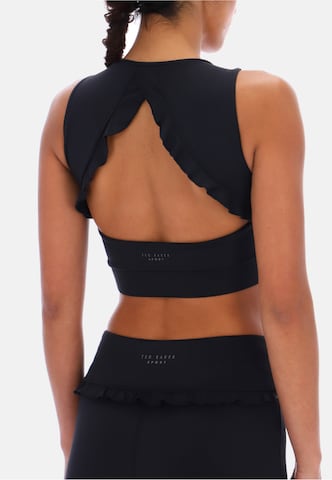 Bustino Reggiseno sportivo di Ted Baker in nero