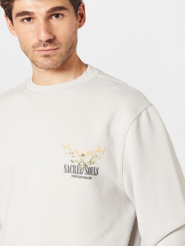 River Island - Sweatshirt em cinzento