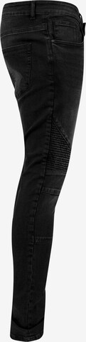 Skinny Jeans de la Urban Classics pe negru