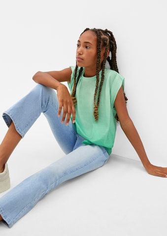 s.Oliver Flared Jeans 'Beverly' in Blau
