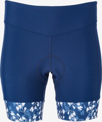 ENDURANCE Workout Pants 'Mangrove' in Blue: front