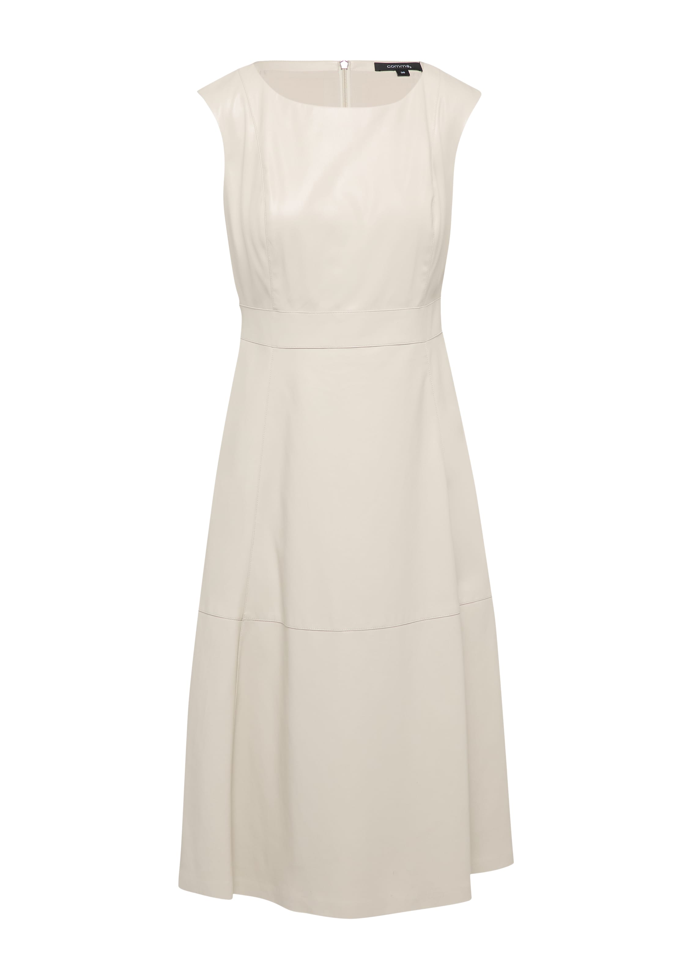 COMMA Cocktailkleid in beige, Produktansicht