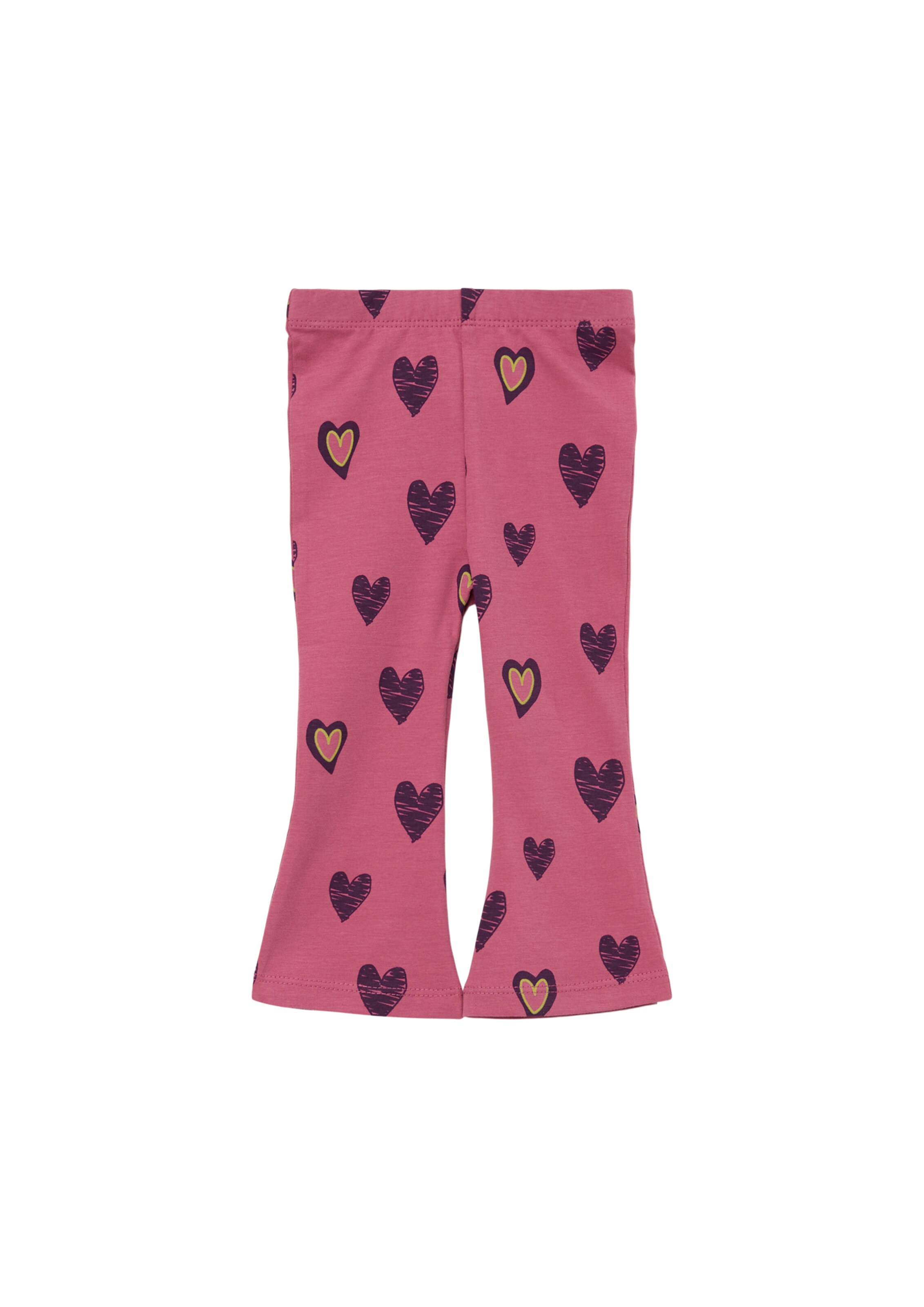 s.Oliver Flared Leggings in Pink: front