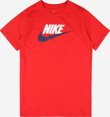 Nike Sportswear Shirt 'FUTURA' in Rood: voorkant