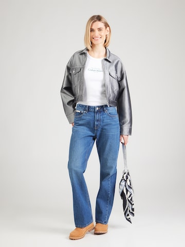 Calvin Klein Jeans - Top en blanco