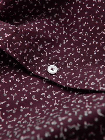 Ombre Regular fit Button Up Shirt 'OM-SHCS-0151' in Red