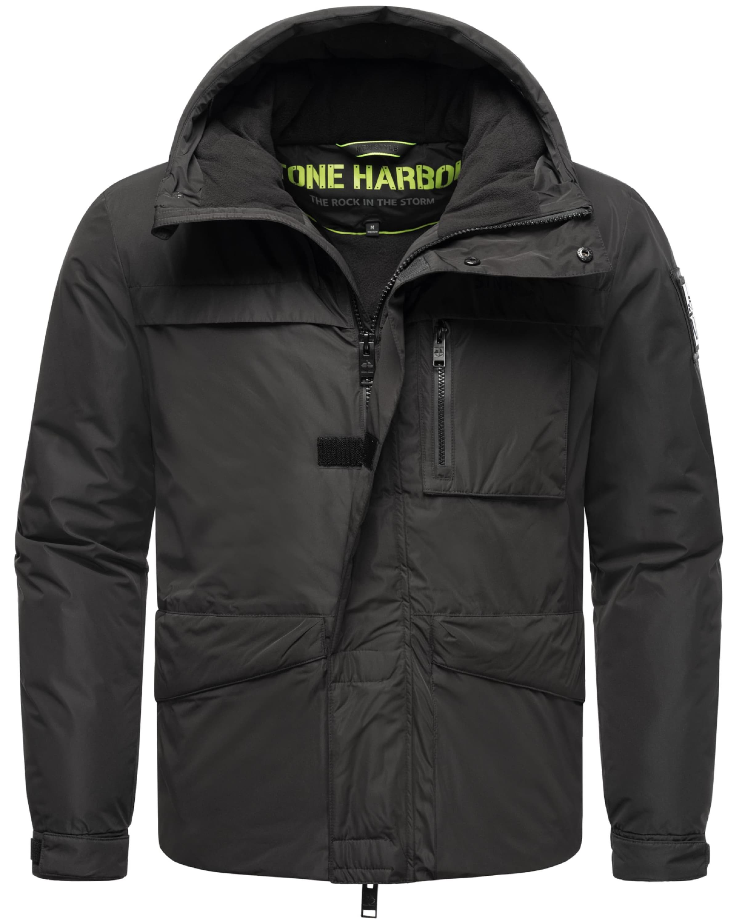 Veste d’hiver 'Yorchii XX' STONE HARBOUR en noir