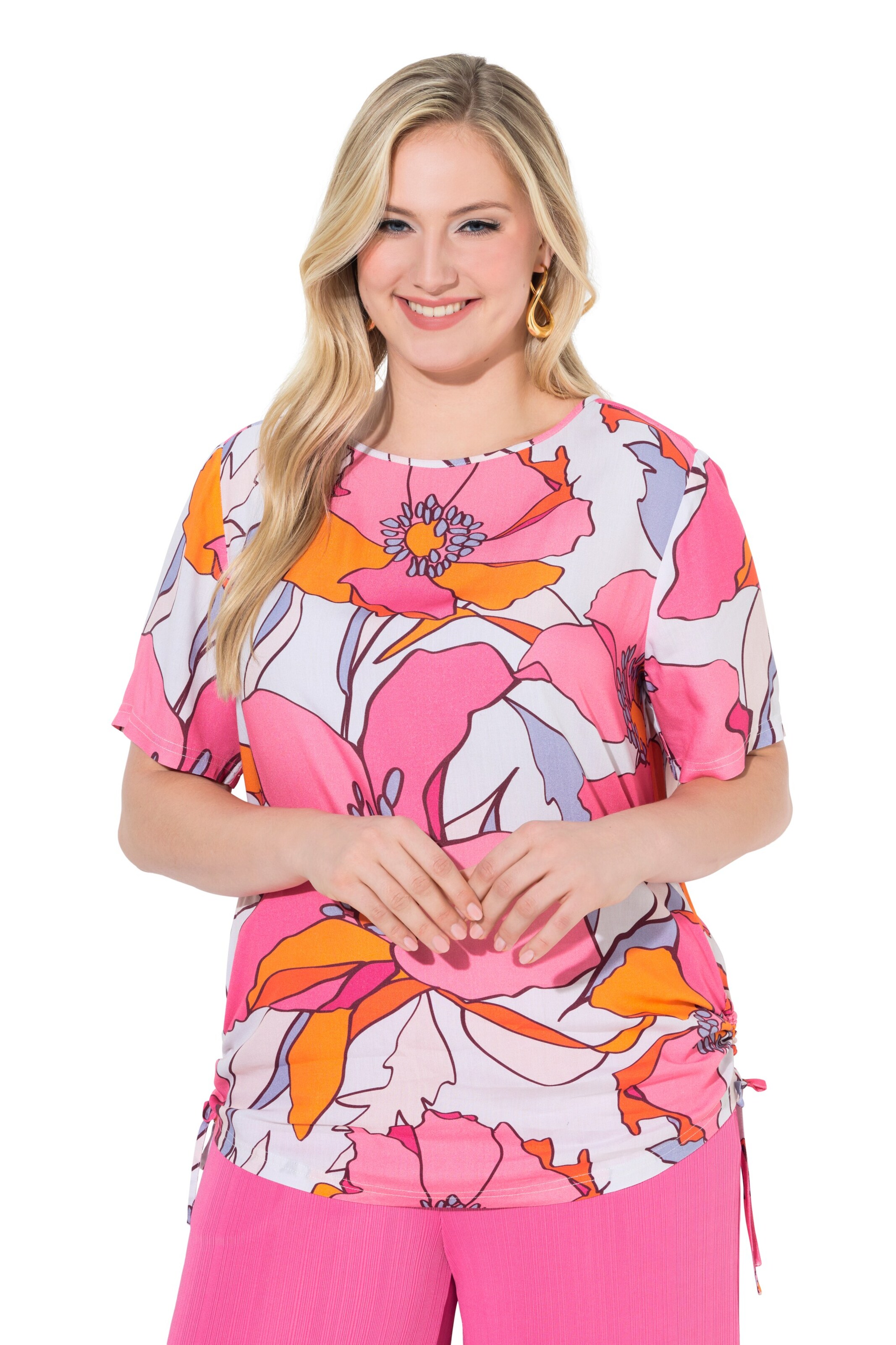 Ulla Popken Blouse in White: front