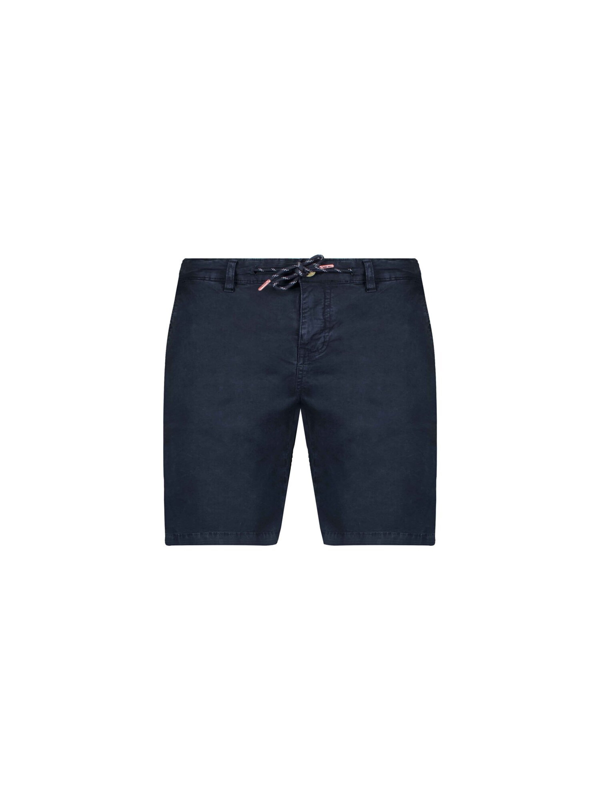 Deeluxe Regular Chino 'Mathy' in Blauw: voorkant