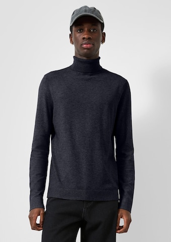 QS Pullover in Blau: Vorderseite