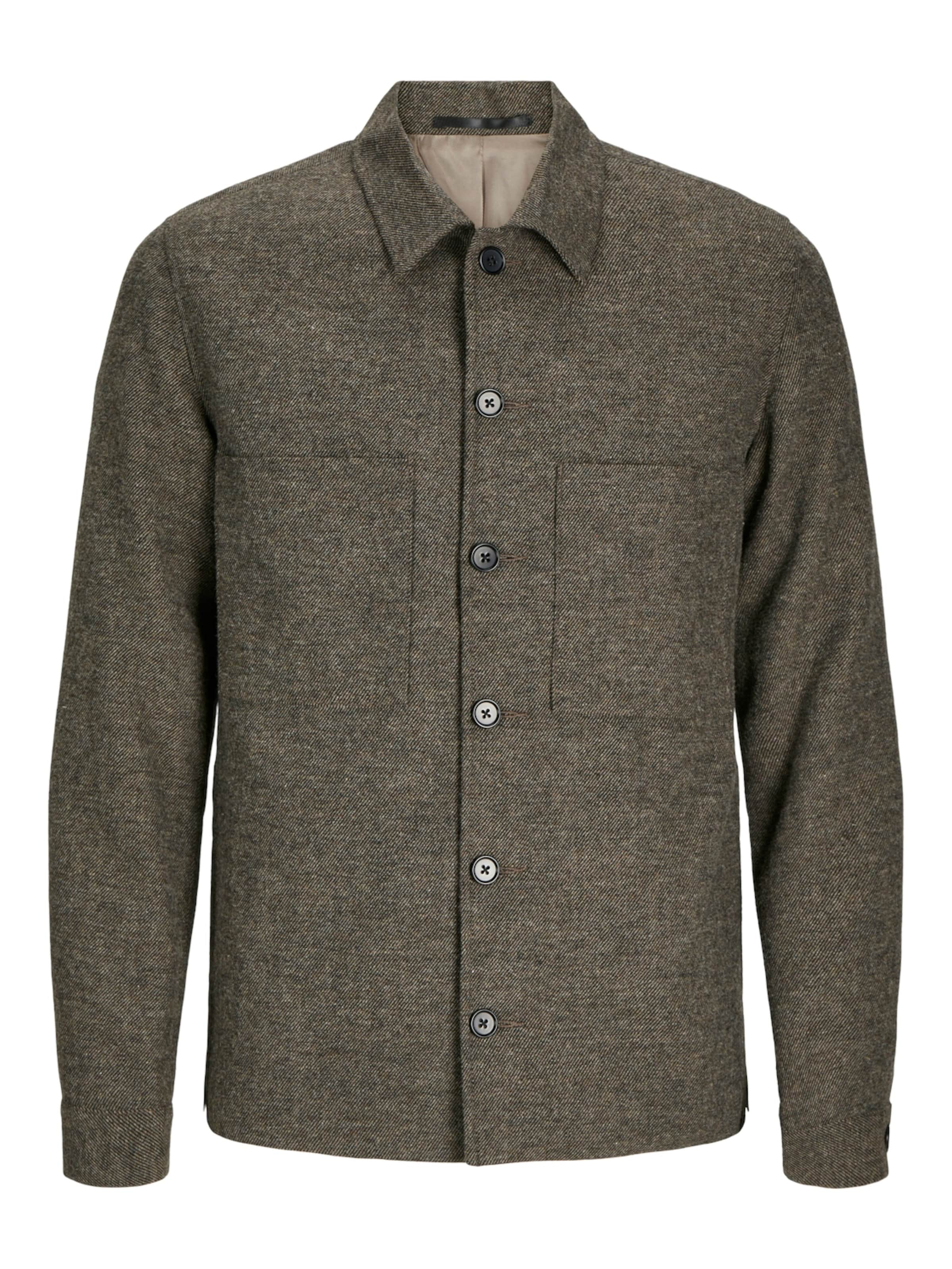 Veste mi-saison 'JPRWINTER' JACK & JONES en marron : devant