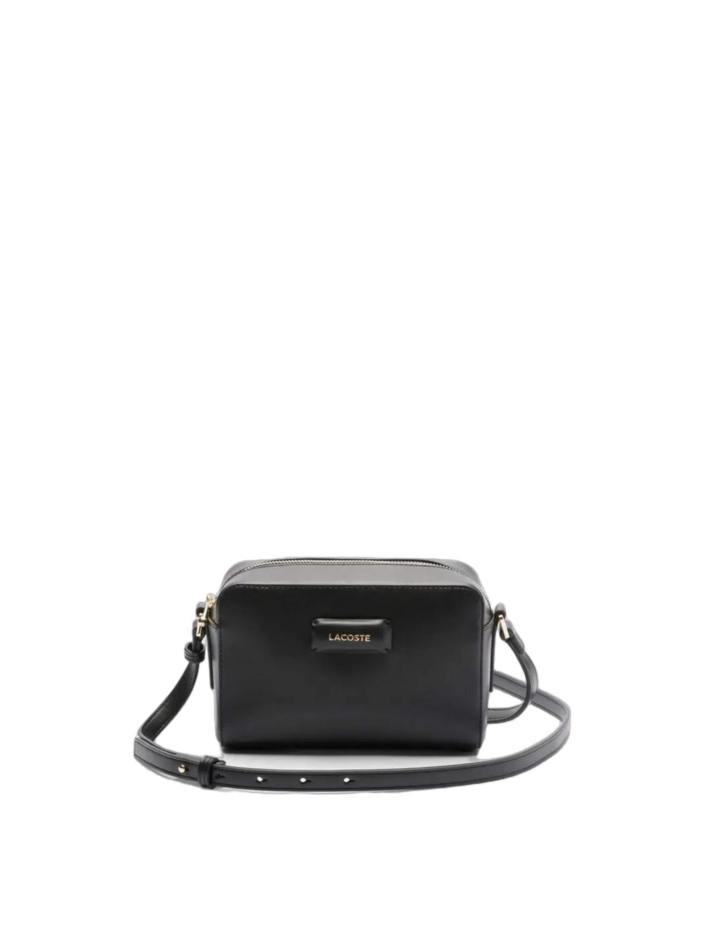 fekete LACOSTE Válltáska 'Lacoste Sac à bandoulière Noir' - One Size, Termék nézet