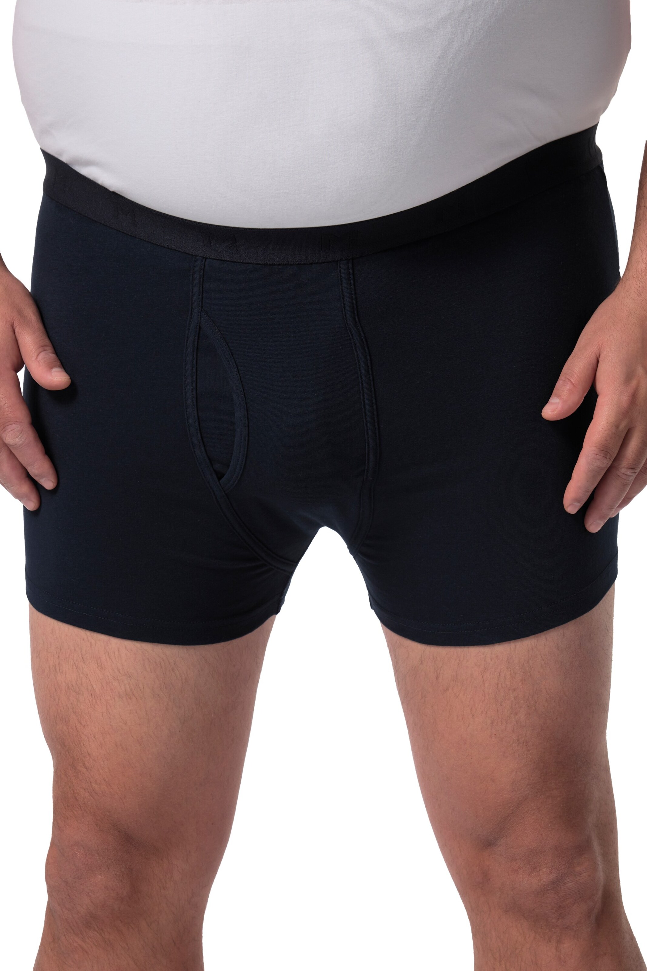 Men Plus Boxer shorts in Blue: front