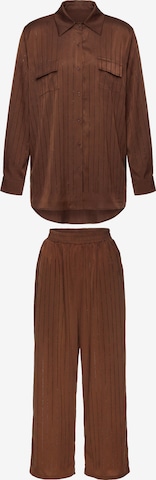 faina Pantsuit in Brown: front