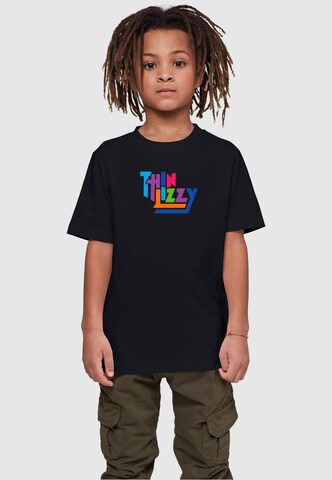 Merchcode Shirt ' Thin Lizzy ' in Zwart: voorkant