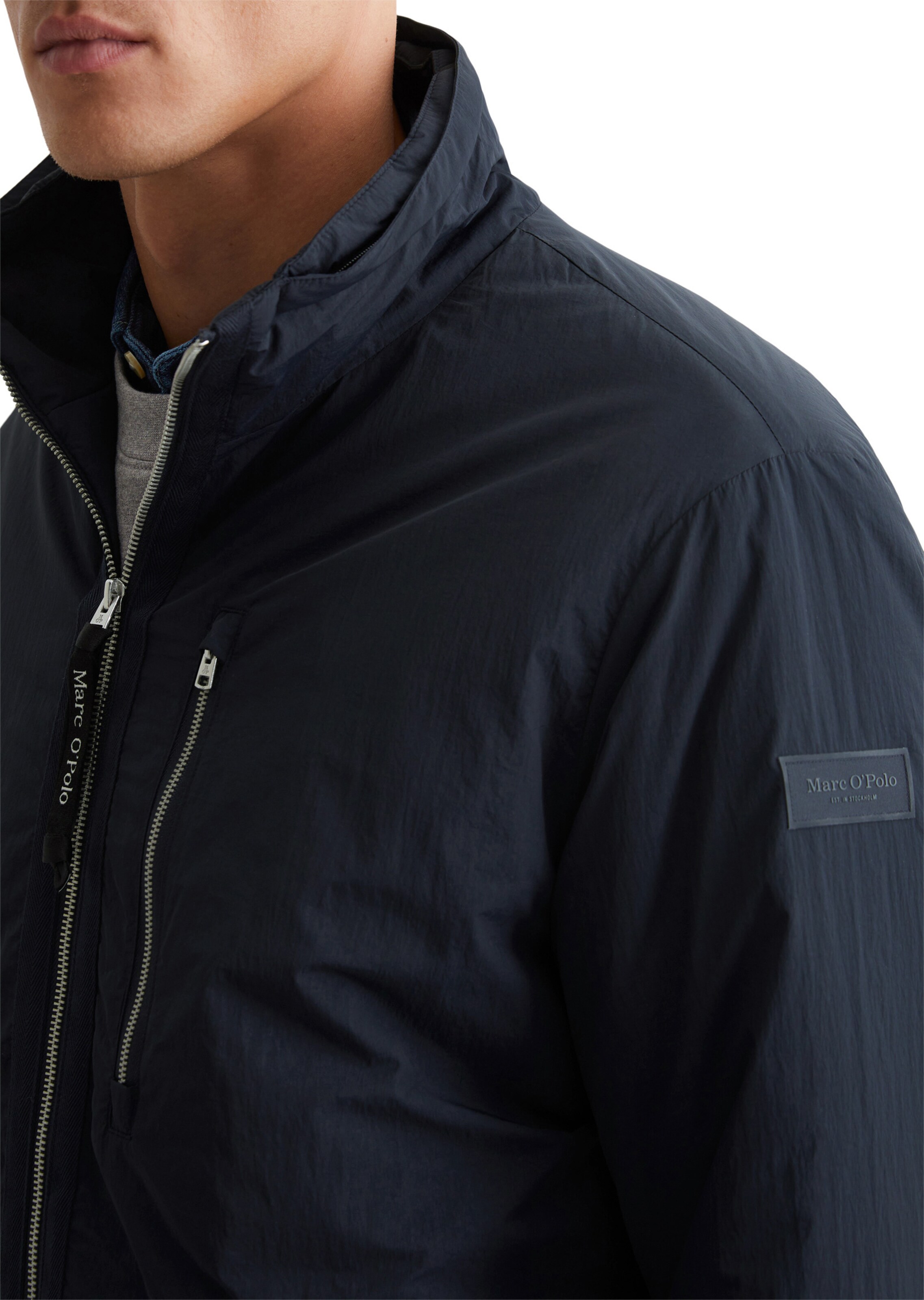 Marc O'Polo Prechodná parka - Modrá