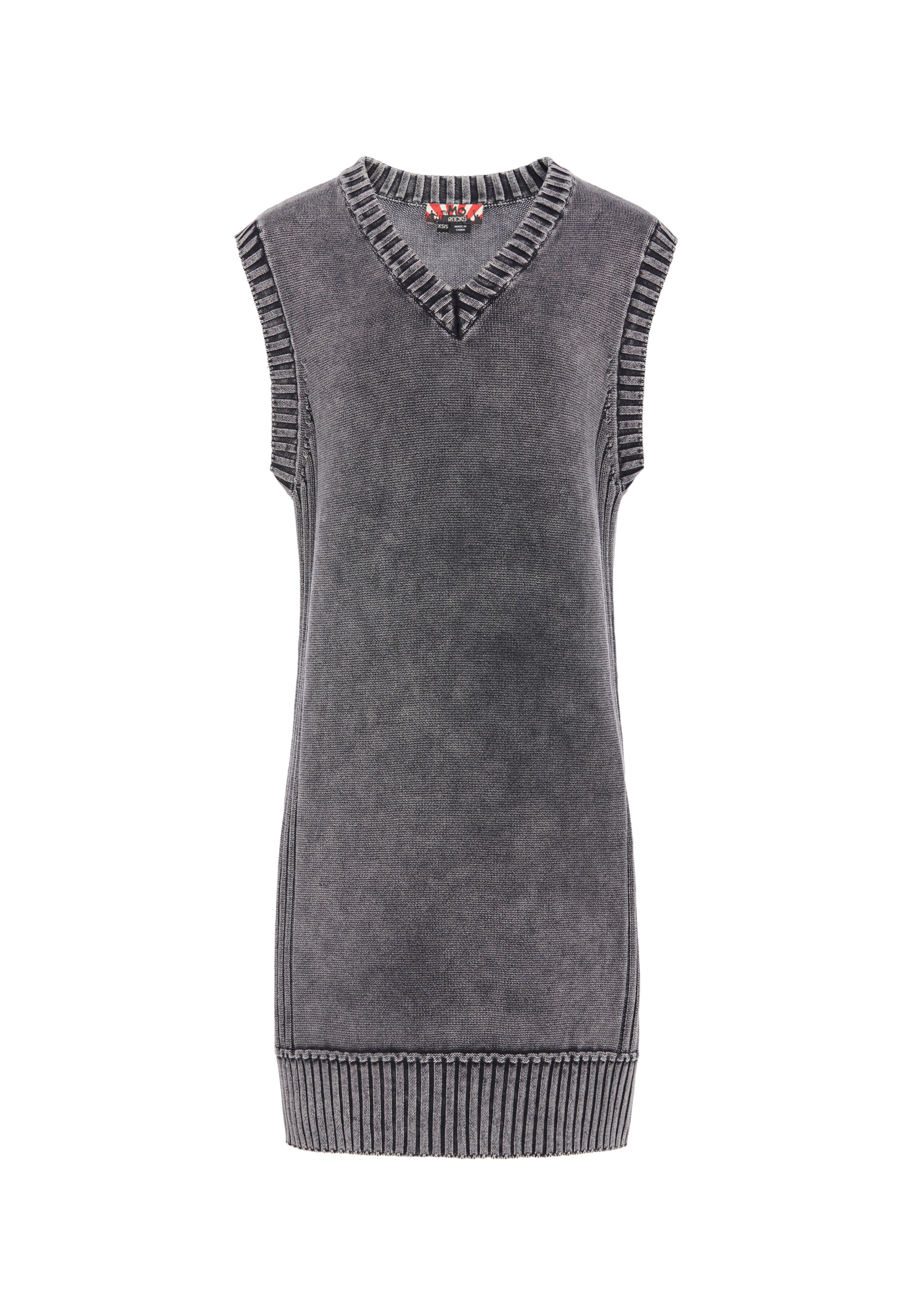 Robe myMo ROCKS en gris : devant