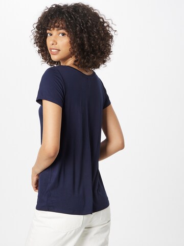 CULTURE T-Shirt 'Poppy' in Blau