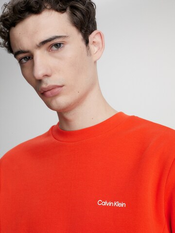 Sweat-shirt Calvin Klein en orange