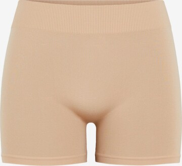 PIECES Skinny Leggings 'London' in Beige: voorkant