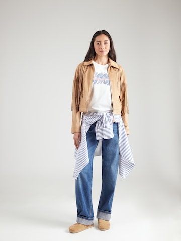 Pepe Jeans Μπλουζάκι 'CRISTINA' σε λευκό