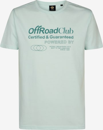 T-Shirt Petrol Industries en vert : devant