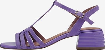 TAMARIS Sandals in Purple: front