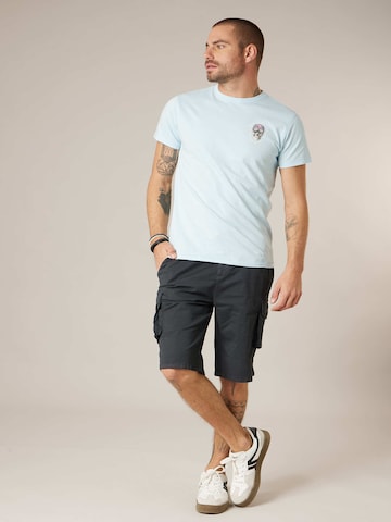 T-Shirt 'DEKARI' Deeluxe en bleu