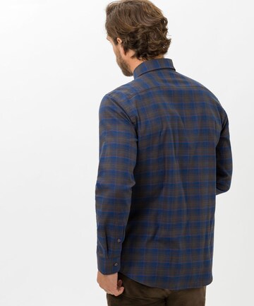 BRAX Regular fit Overhemd 'Daniel' in Blauw: terug