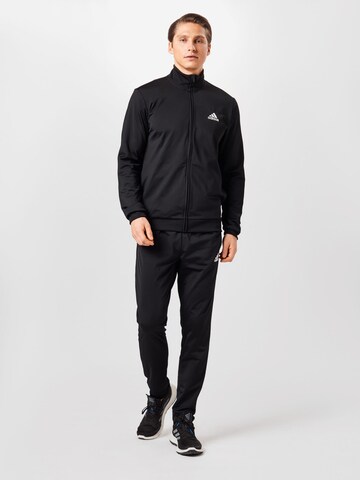 ADIDAS SPORTSWEAR Sports Suit in Black: front