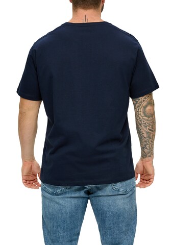 T-Shirt s.Oliver en bleu