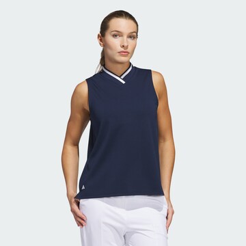 ADIDAS PERFORMANCE Sporttop 'Go-To' in Blauw: voorkant