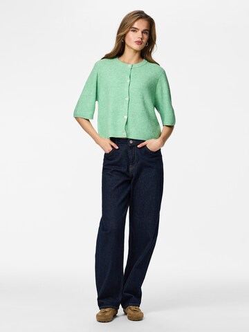 PIECES Cardigan 'PCSILLY' i grøn