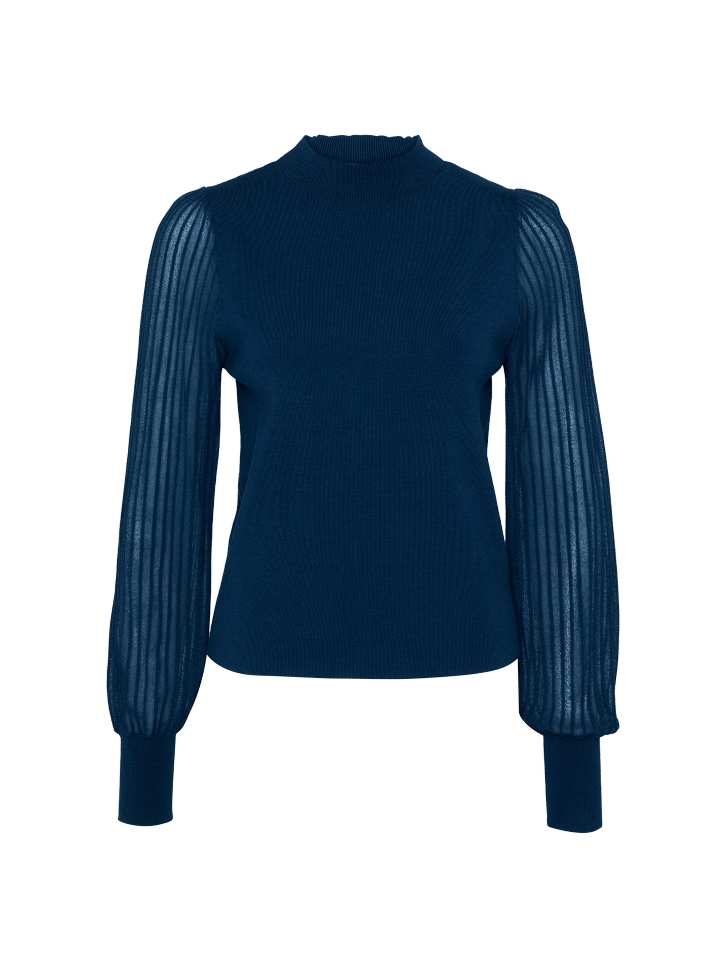 zero Pullover in Blau: Vorderseite