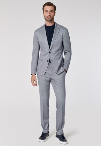 Coupe slim Costume ROY ROBSON en bleu : devant