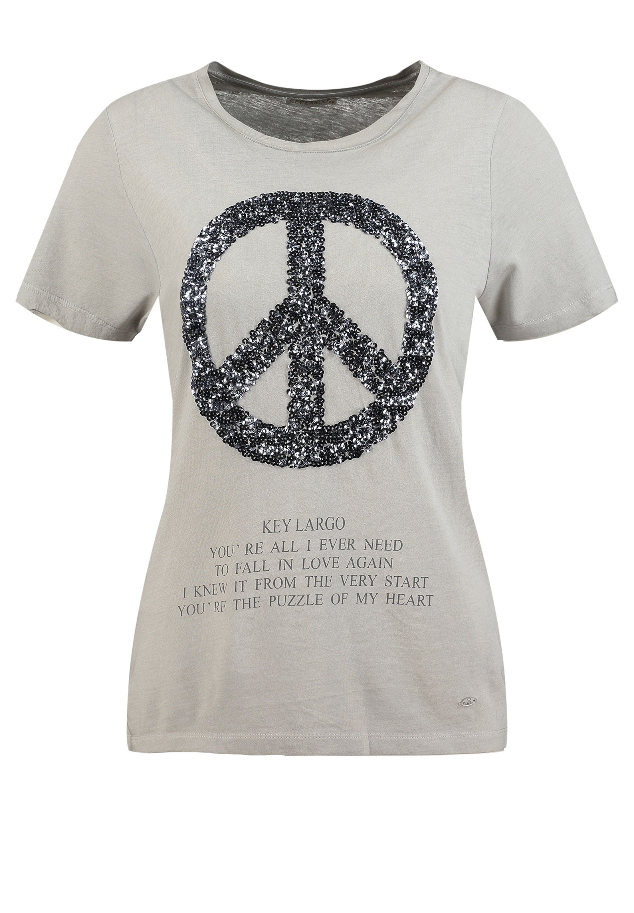 Key Largo Shirt 'Pax' in Grey: front