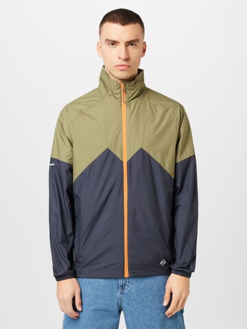 Veste outdoor Kathmandu en bleu : devant