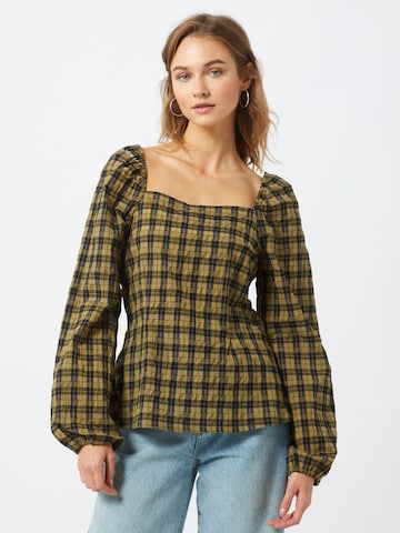 modström Blouse 'Truly' in Green: front