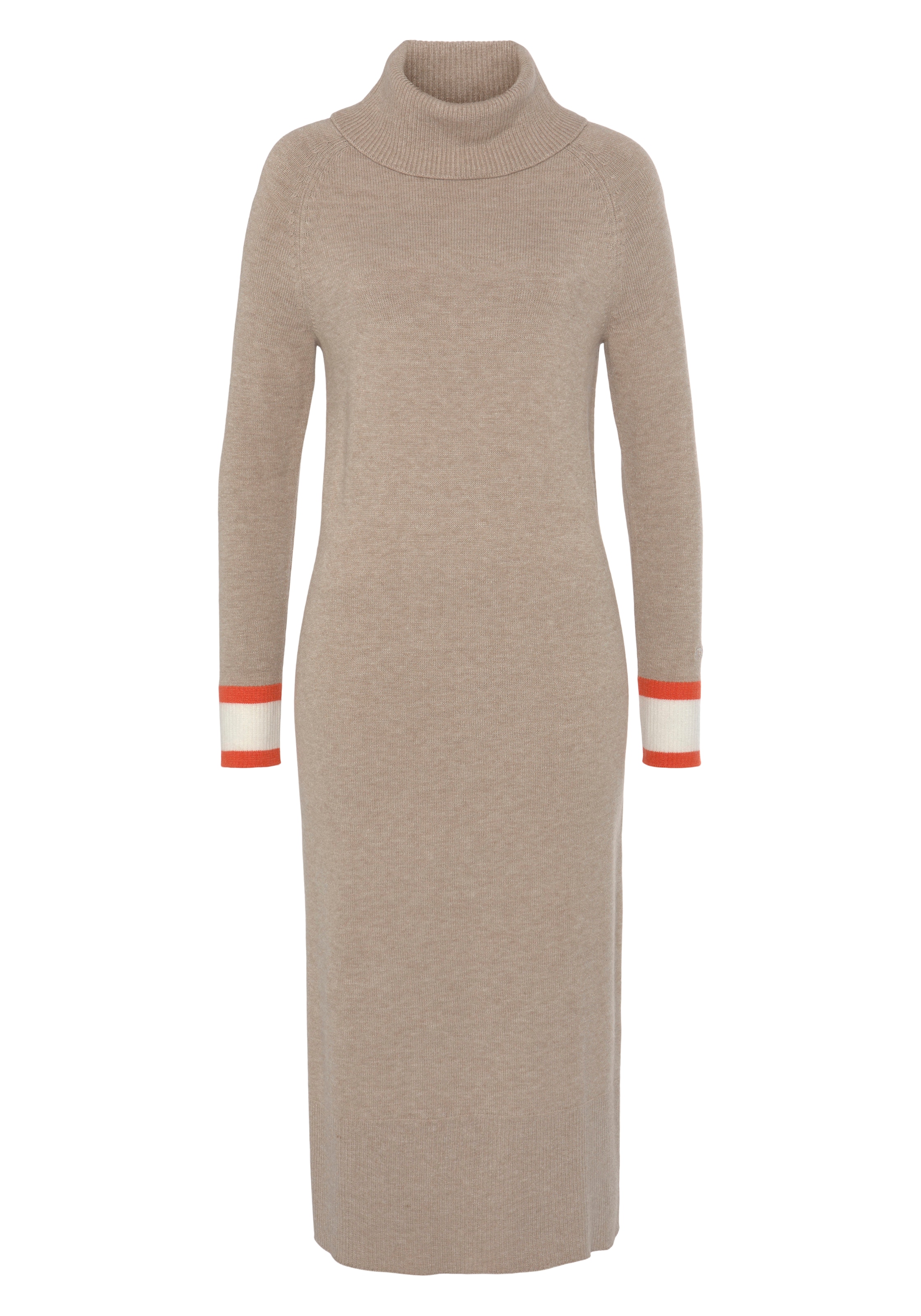 HECHTER PARIS Strickkleid in Beige: Vorderseite