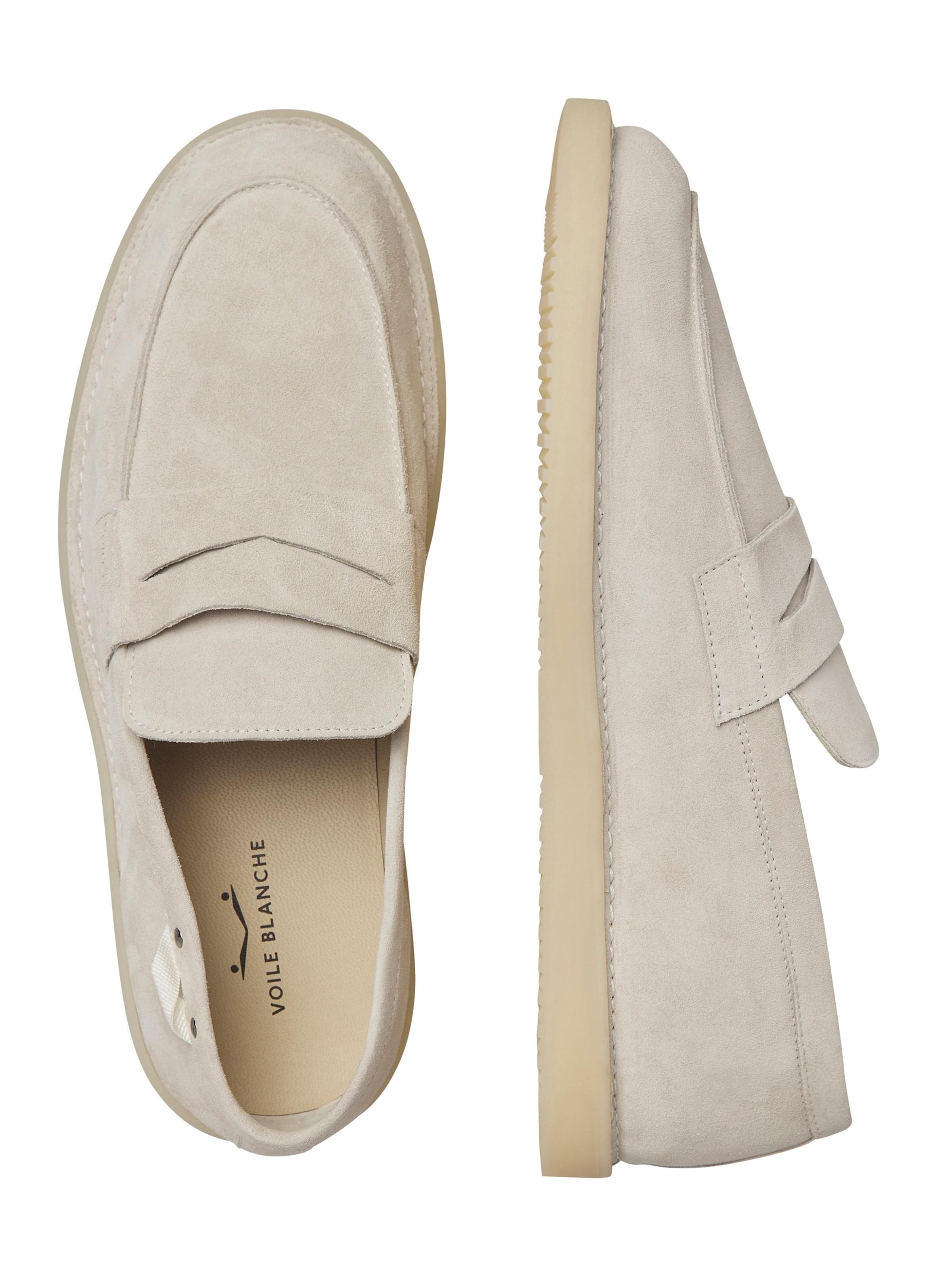 Voile blanche Mocassins 'BULL 03' in Grijs