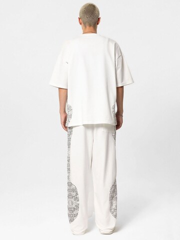 Loosefit Pantaloni 'Tropaeolum' di VAMOS CLO in bianco