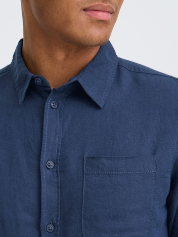 BLEND Regular fit Overhemd ' BHMLinex ' in Blauw