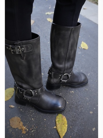 Boots chelsea ' SAXY ' di JoDis in grigio: frontale