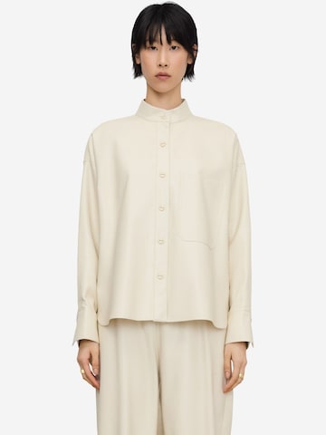 Adolfo Dominguez Blouse in Beige: voorkant