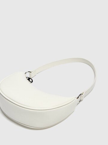 Borsa a spalla di Pull&Bear in bianco