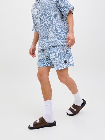 JACK & JONES Zwemshorts in Blauw
