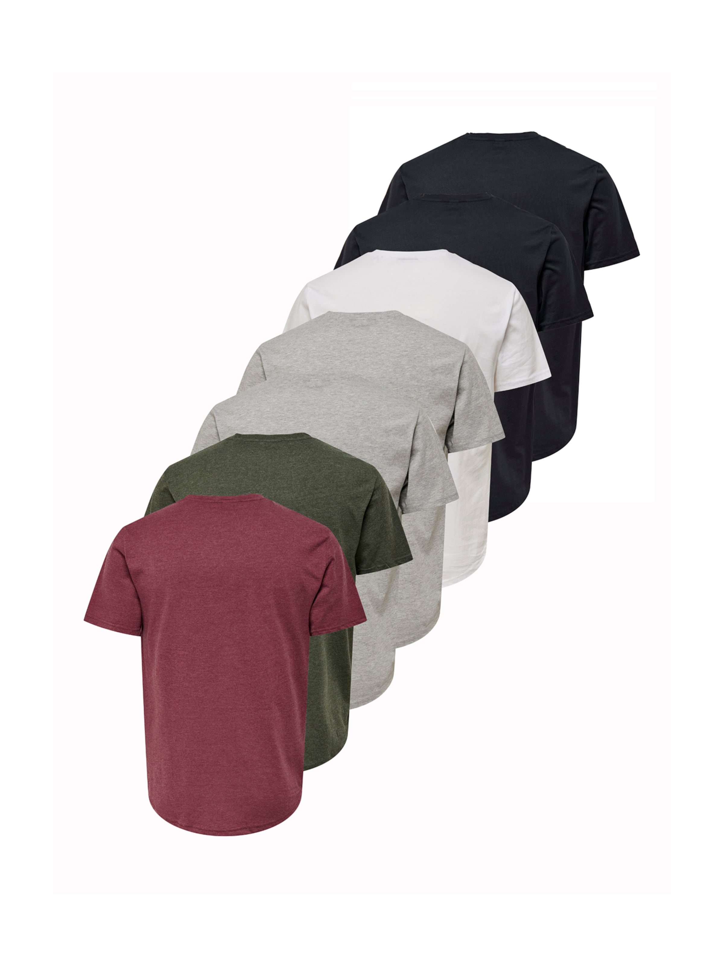 Only & Sons - Camisa 'ONSMATT' em cinzento: atrás