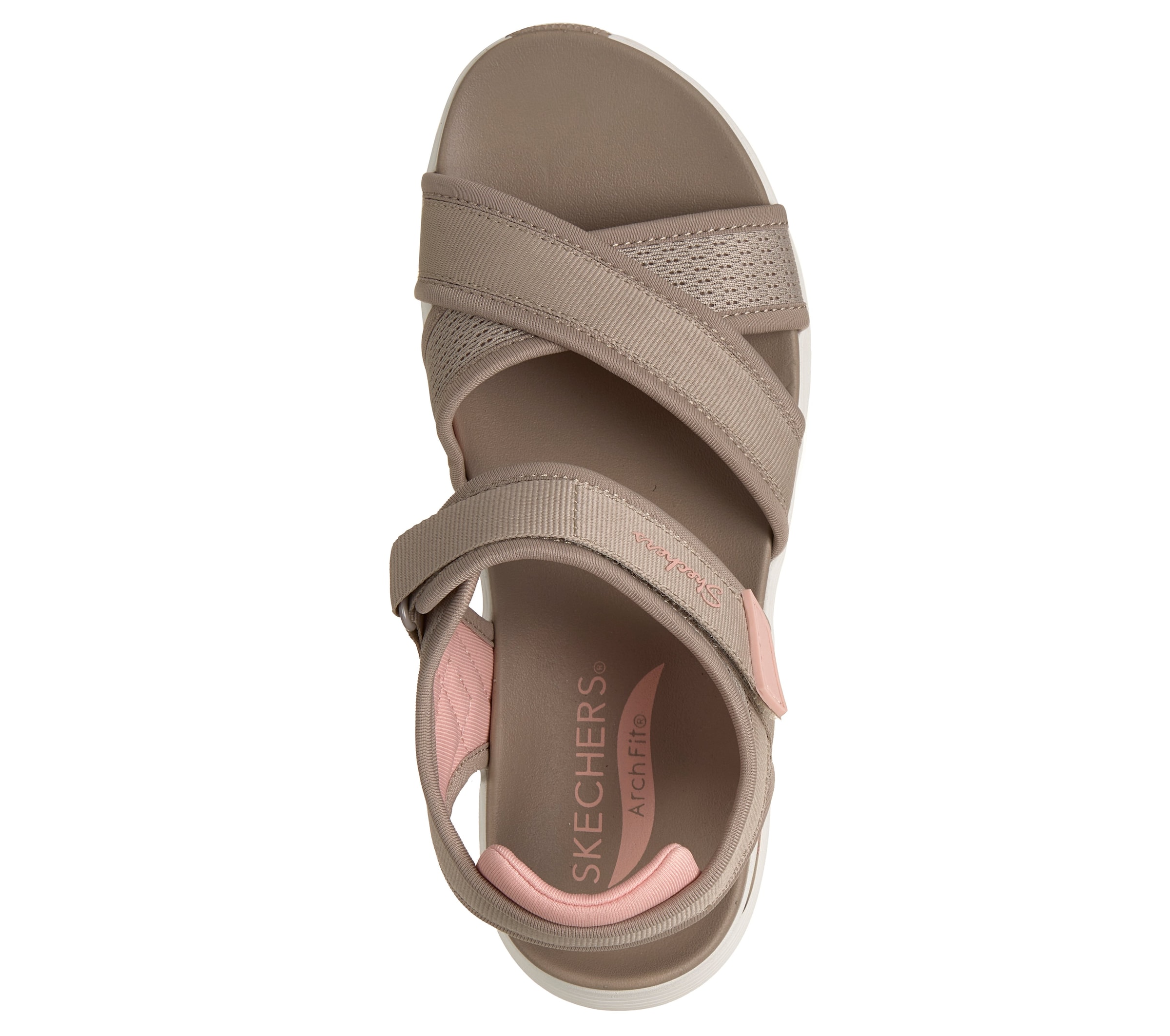 SKECHERS Sandals in Beige