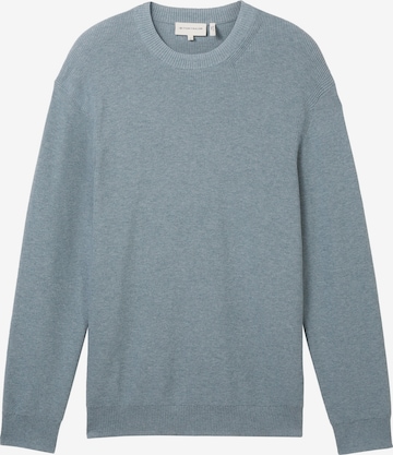 TOM TAILOR Sweater in Blue: front